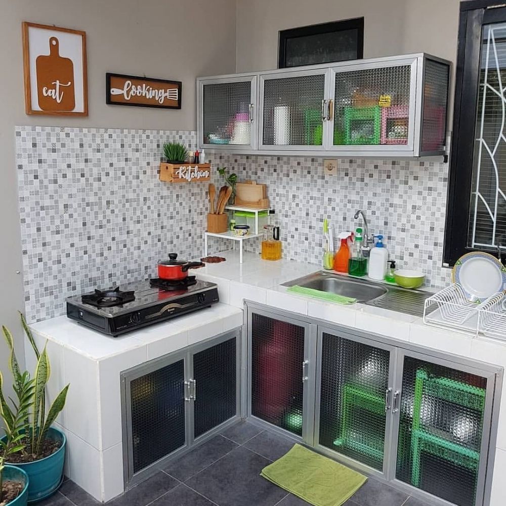 penataan dapur dengan gaya minimalis modern